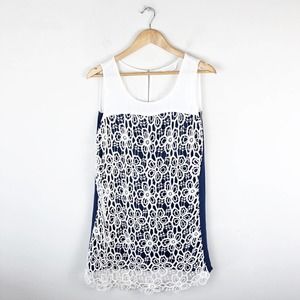 Charming Charlie Eyelet Lace Shift Dress